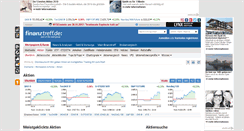 Desktop Screenshot of aktien.finanztreff.de